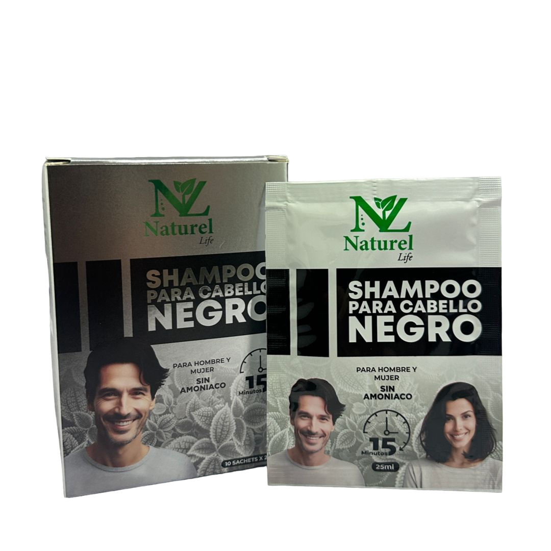 SHAMPOO ANTICANAS - NATURAL LIFE