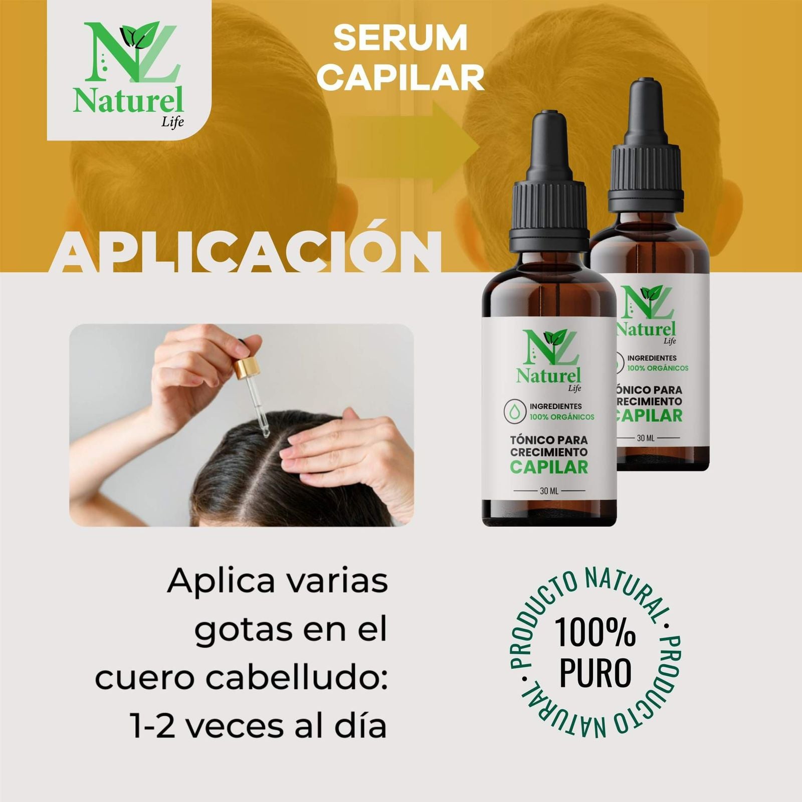 ANTICAIDA DE CABELLO NATUREL