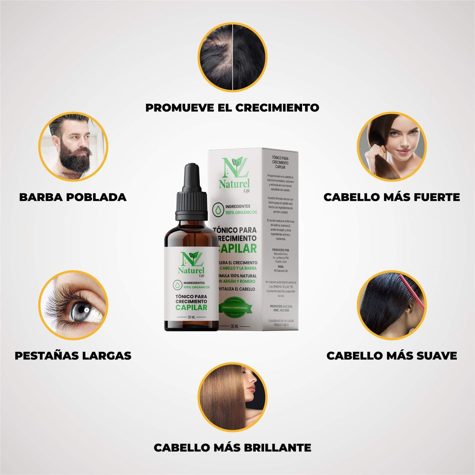 ANTICAIDA DE CABELLO NATUREL